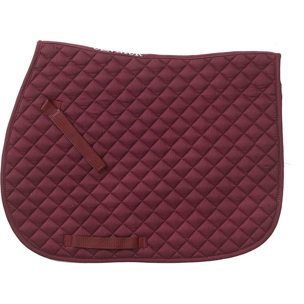 Centaur Imperial All Purpose Saddle Pad Black/Black Centaur Imperial All Purpose Saddle Pad Black/Black
